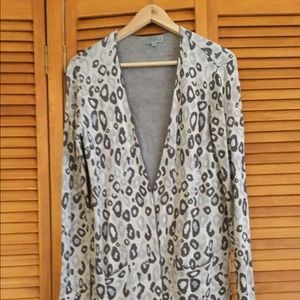 Silk blend shrug sweater